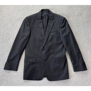 John Varvatos Loft Blazer Mens 38R‎ Dark Gray Blend Blazer Sports Coat Jacket